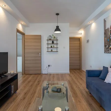 Terre 1-br Apt In + Balcony Apartment Larnaca
